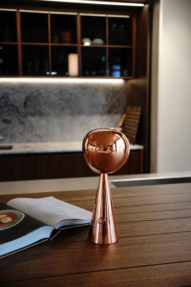 Melt Portable Copper LED von Tom Dixon 